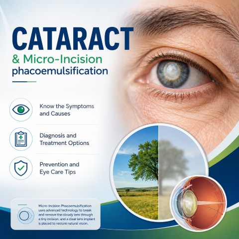 Cataract & Micro Incision Phacoemulsification 