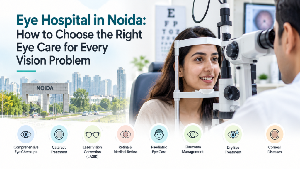 Eye Hospital in Noida: How to Choose the Right Eye Care for Every Vision Problem